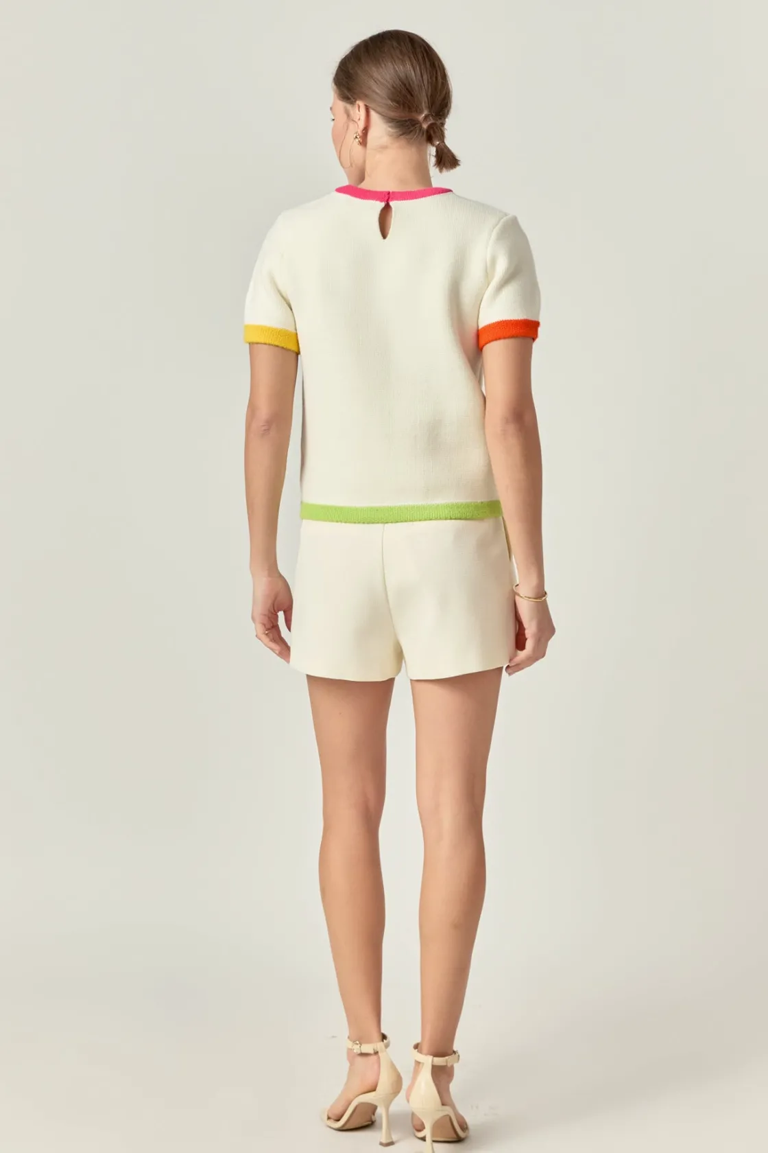 english_factpry__color_bl_2.webp ENGLISH FACTORY Sweaters & Knits | Matching Sets*English Factpry - Color Block Sweater Top
