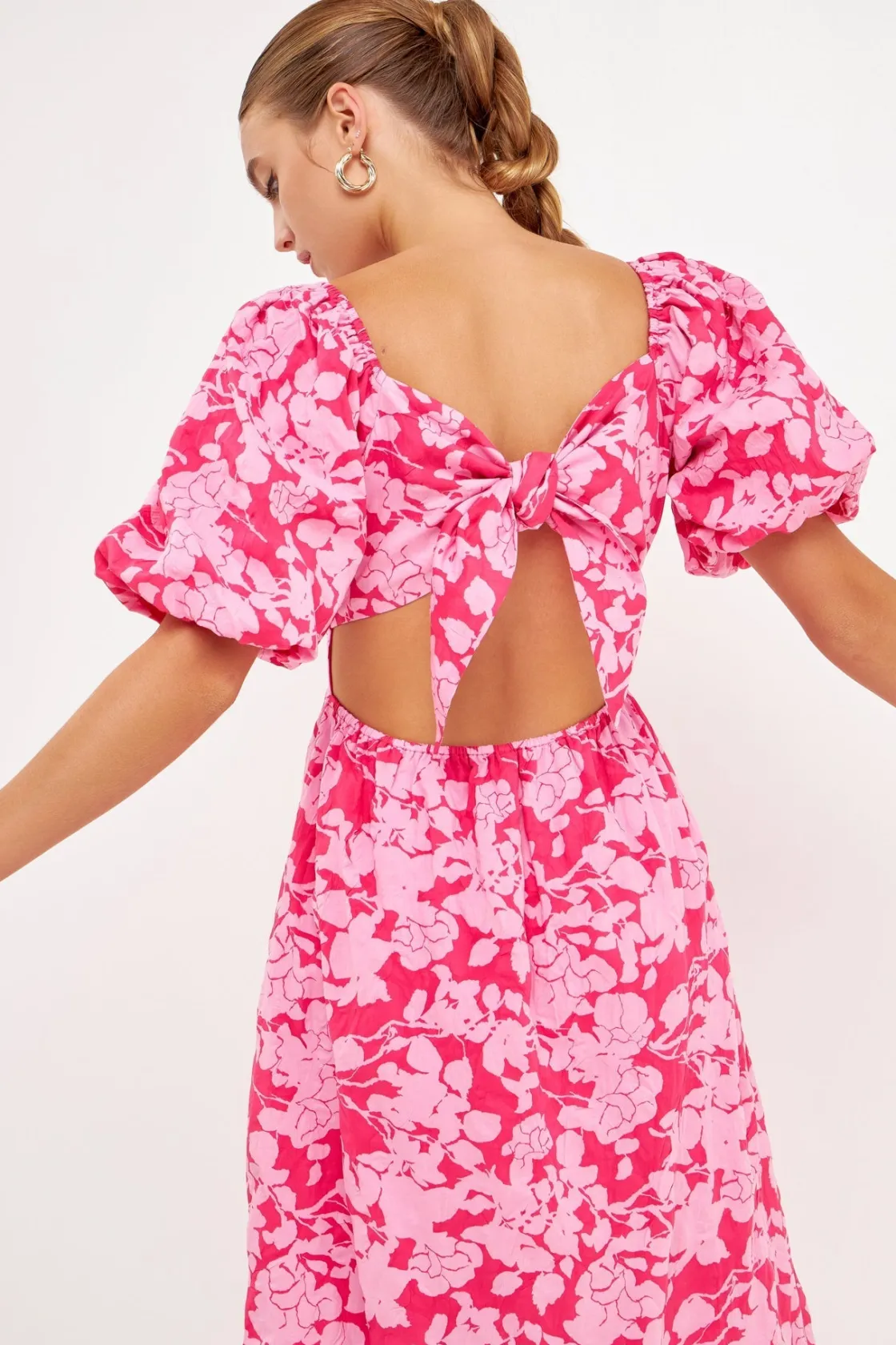 free_the_rose__floral_cut_5.webp FREE THE ROSES Floral Dresses | Tops*Free The Rose - Floral Cut-Out Maxi Dress