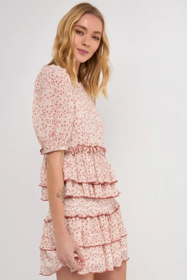 FREE THE ROSES Skirts | Tops*Free The Rose - Floral Mini Skirt