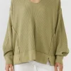 FREE THE ROSES Tops*Free The Rose - Thermal Pullover