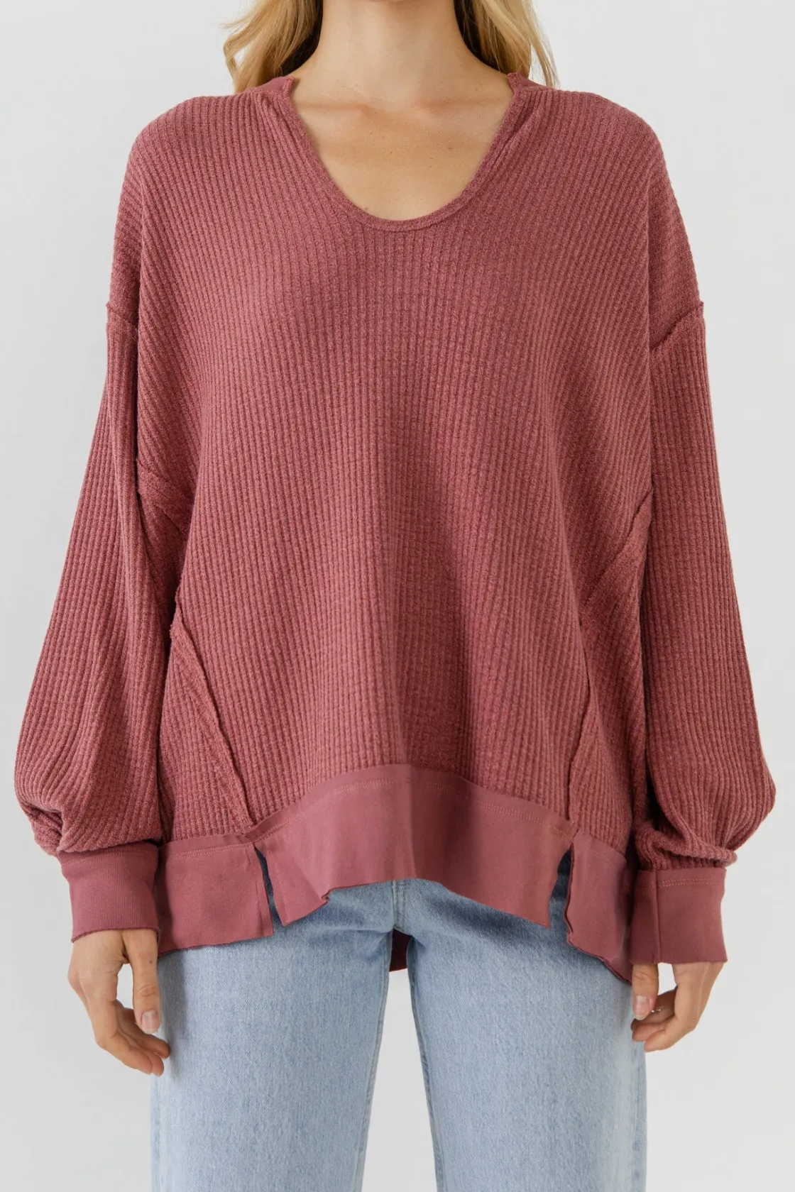 free_the_rose__thermal_pu_5.webp FREE THE ROSES Tops*Free The Rose - Thermal Pullover