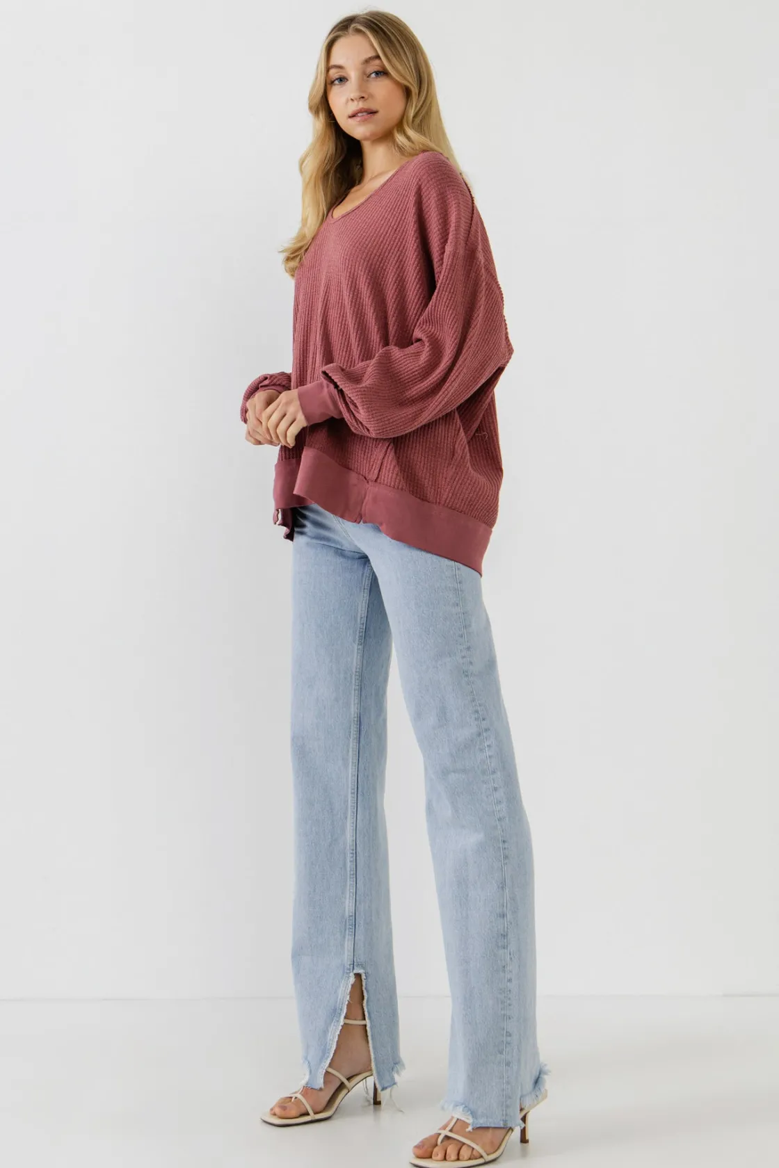free_the_rose__thermal_pu_6.webp FREE THE ROSES Tops*Free The Rose - Thermal Pullover