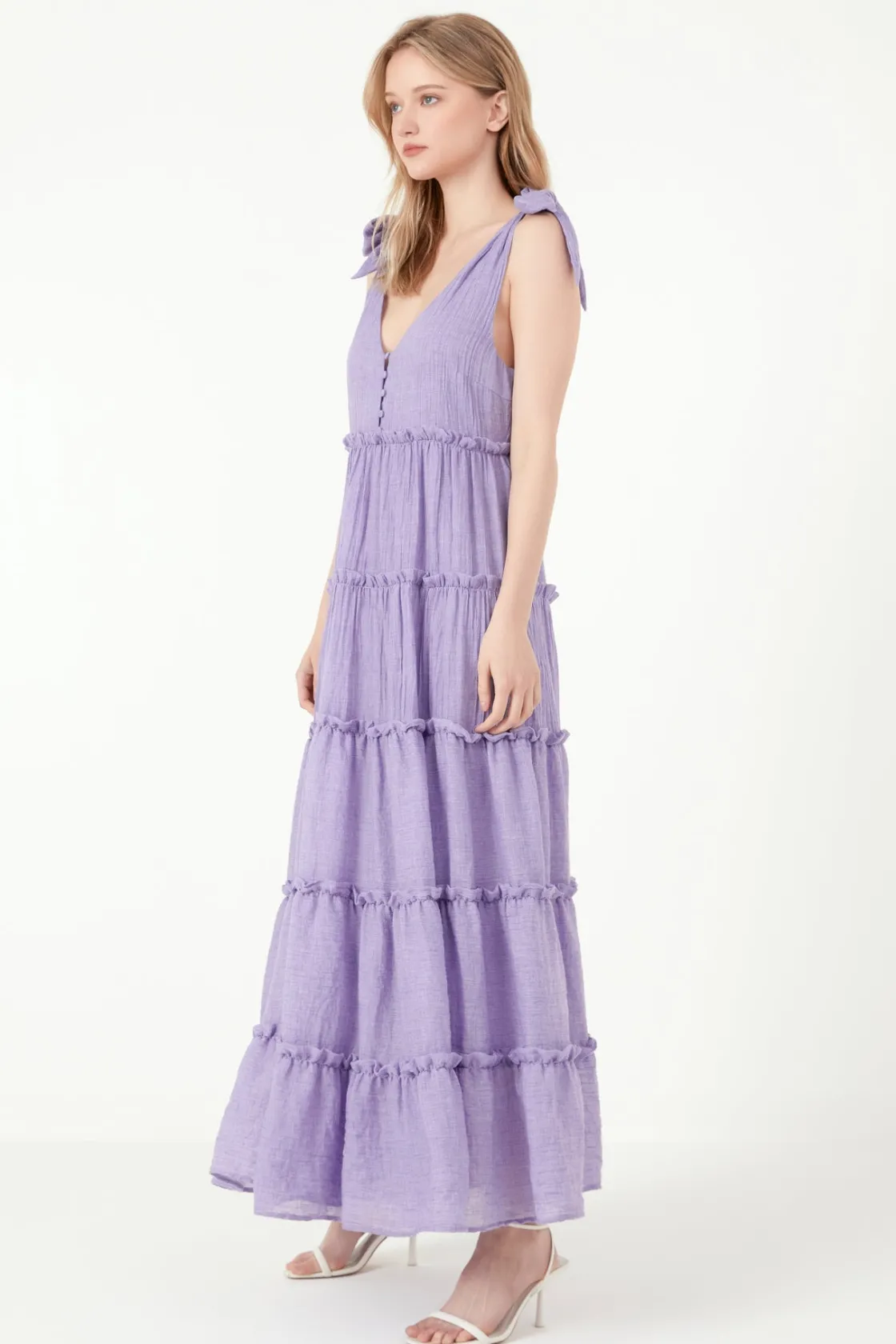 free_the_rose__tiered_max_11.webp FREE THE ROSES Boho Dresses | White Dresses*Free The Rose - Tiered Maxi Dress
