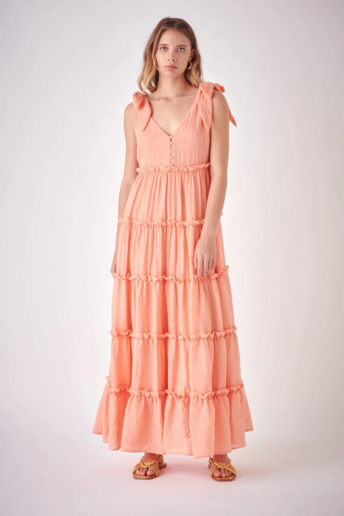 free_the_rose__tiered_max_4.webp FREE THE ROSES Boho Dresses | White Dresses*Free The Rose - Tiered Maxi Dress