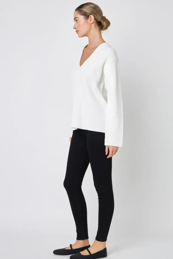 FREE THE ROSES Sweaters & Knits | Tops*Free The Rose - V-neckline Long Sleeve Sweater