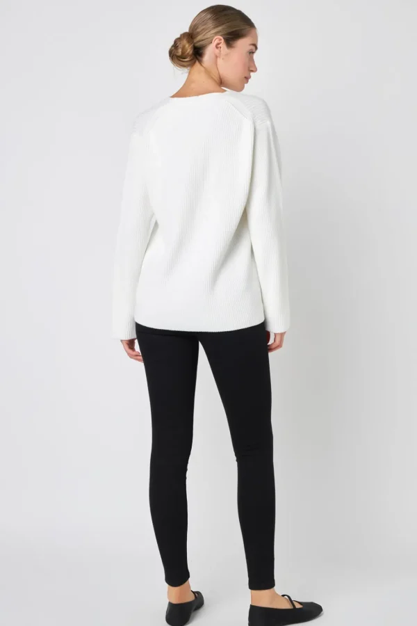 FREE THE ROSES Sweaters & Knits | Tops*Free The Rose - V-neckline Long Sleeve Sweater