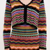 FREE THE ROSES Cardigans | Tops*- Crochet Knit Cardigan MULTI
