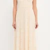 FREE THE ROSES Lace Dresses | Tops*- Embroidered Lace Camisole Dress ECRU