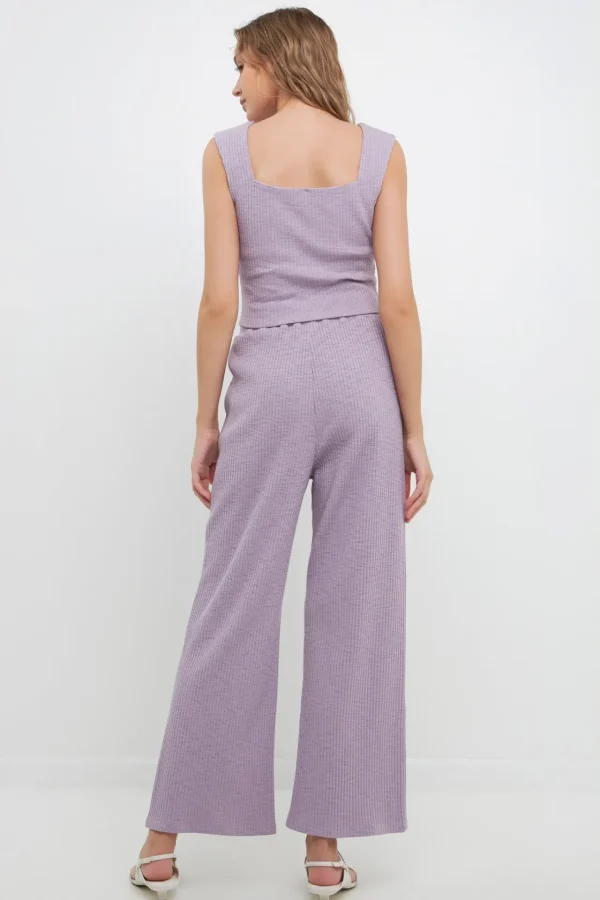 FREE THE ROSES Loungewear | Pants*- Loungewear Pants PURPLE