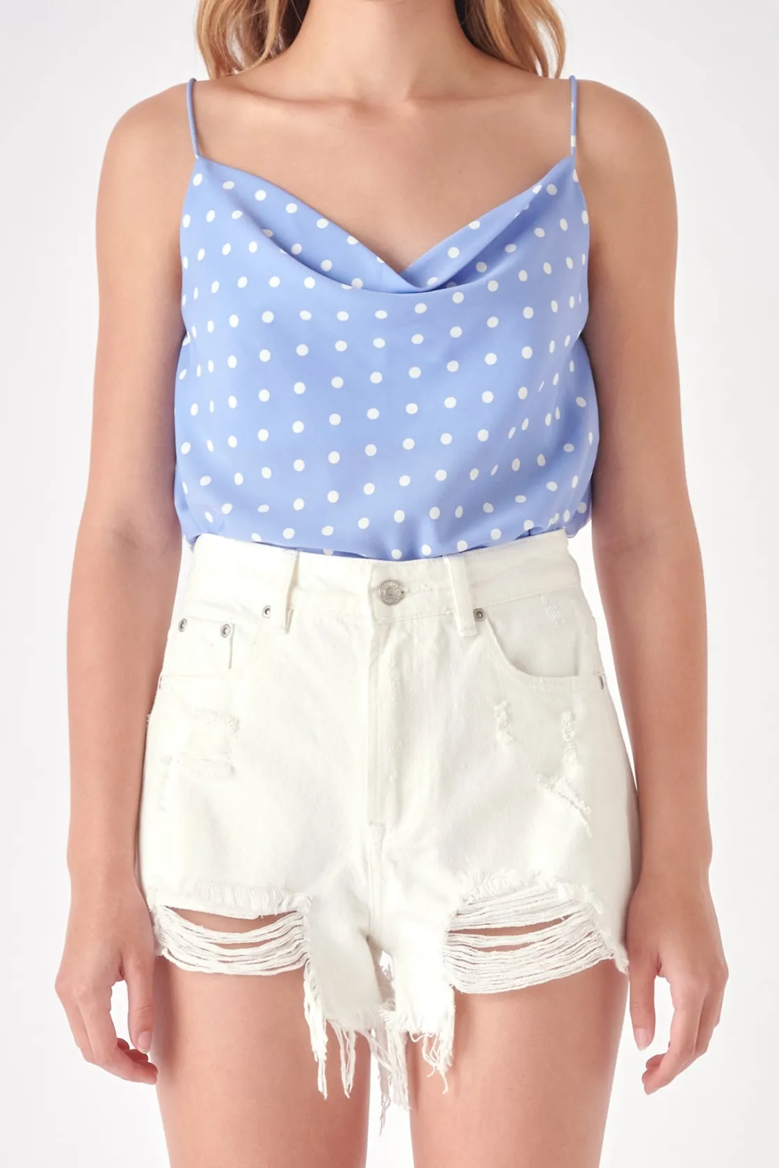 free_the_roses___polka_do_0-1.webp FREE THE ROSES Tops*- Polka Dot Cami Top BLUE