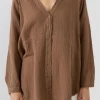 FREE THE ROSES Boho Dresses | Tops*- Button Down Tunic
