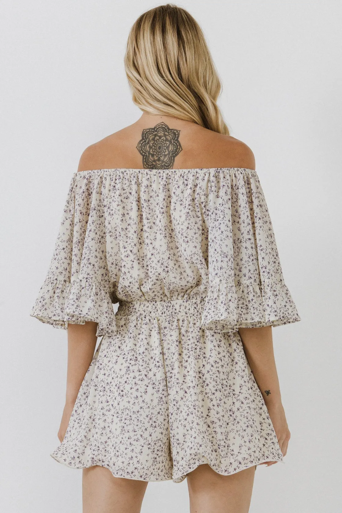 free_the_roses__flowy_dit_8.webp FREE THE ROSES Tops*- Flowy Ditsy Floral Romper