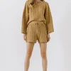 FREE THE ROSES Loungewear | Shorts & Skorts*- Knit Shorts TAUPE