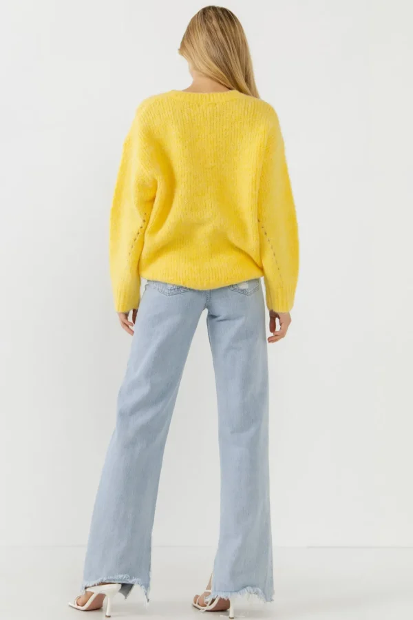 FREE THE ROSES Sweaters & Knits | Tops*- Oversized Chunky Knit Sweater