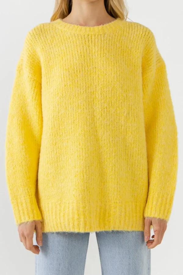 FREE THE ROSES Sweaters & Knits | Tops*- Oversized Chunky Knit Sweater