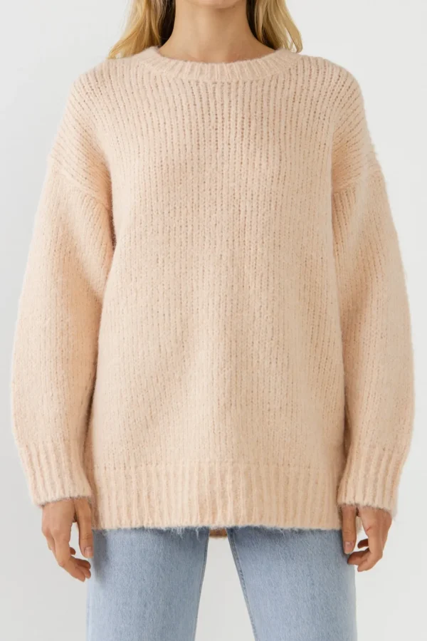 FREE THE ROSES Sweaters & Knits | Tops*- Oversized Chunky Knit Sweater