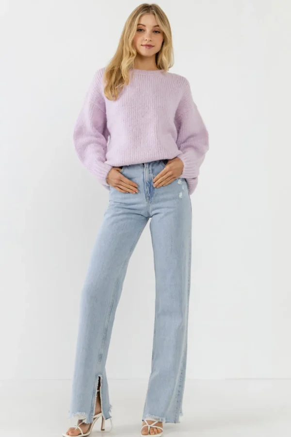 FREE THE ROSES Sweaters & Knits | Tops*- Oversized Chunky Knit Sweater
