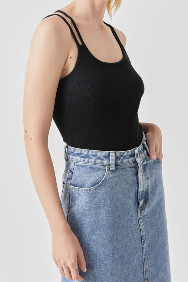 GREY LAB Sweaters & Knits | Tops*- 2 Straps Knit Bodysuit