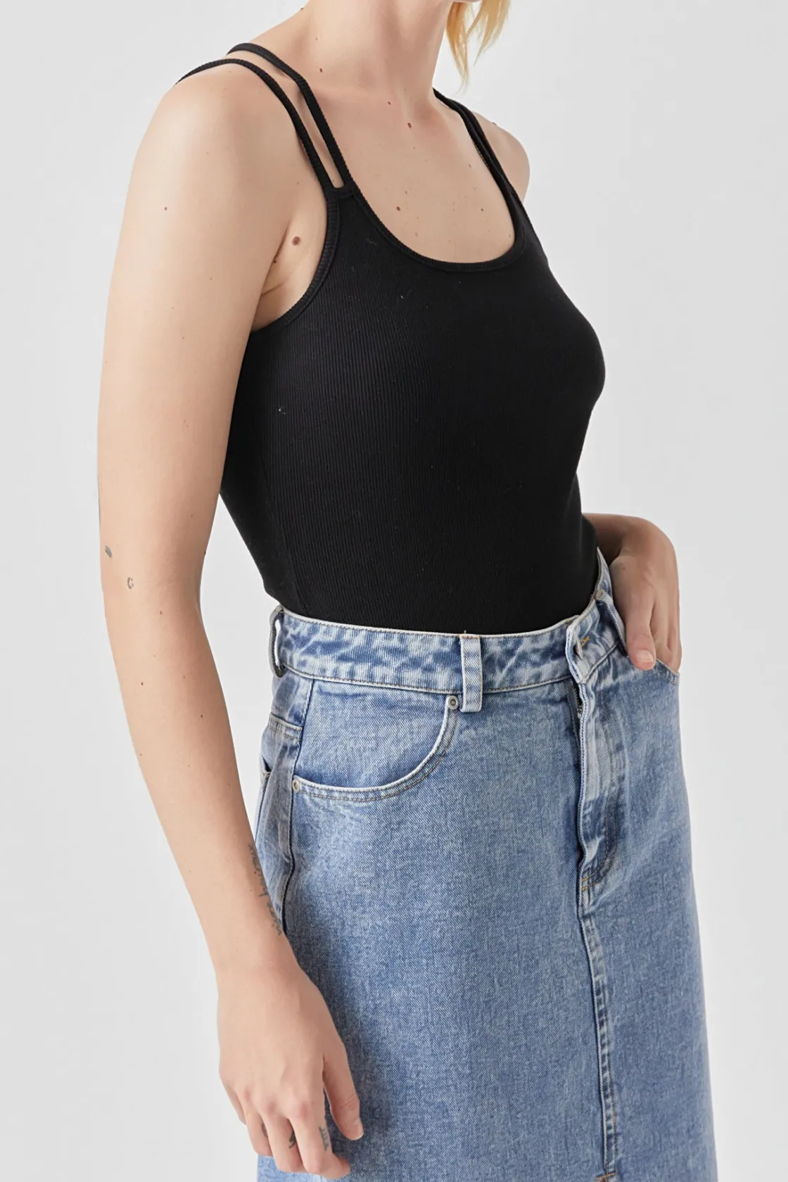 grey_lab___straps_knit_bo_1.webp GREY LAB Sweaters & Knits | Tops*- 2 Straps Knit Bodysuit