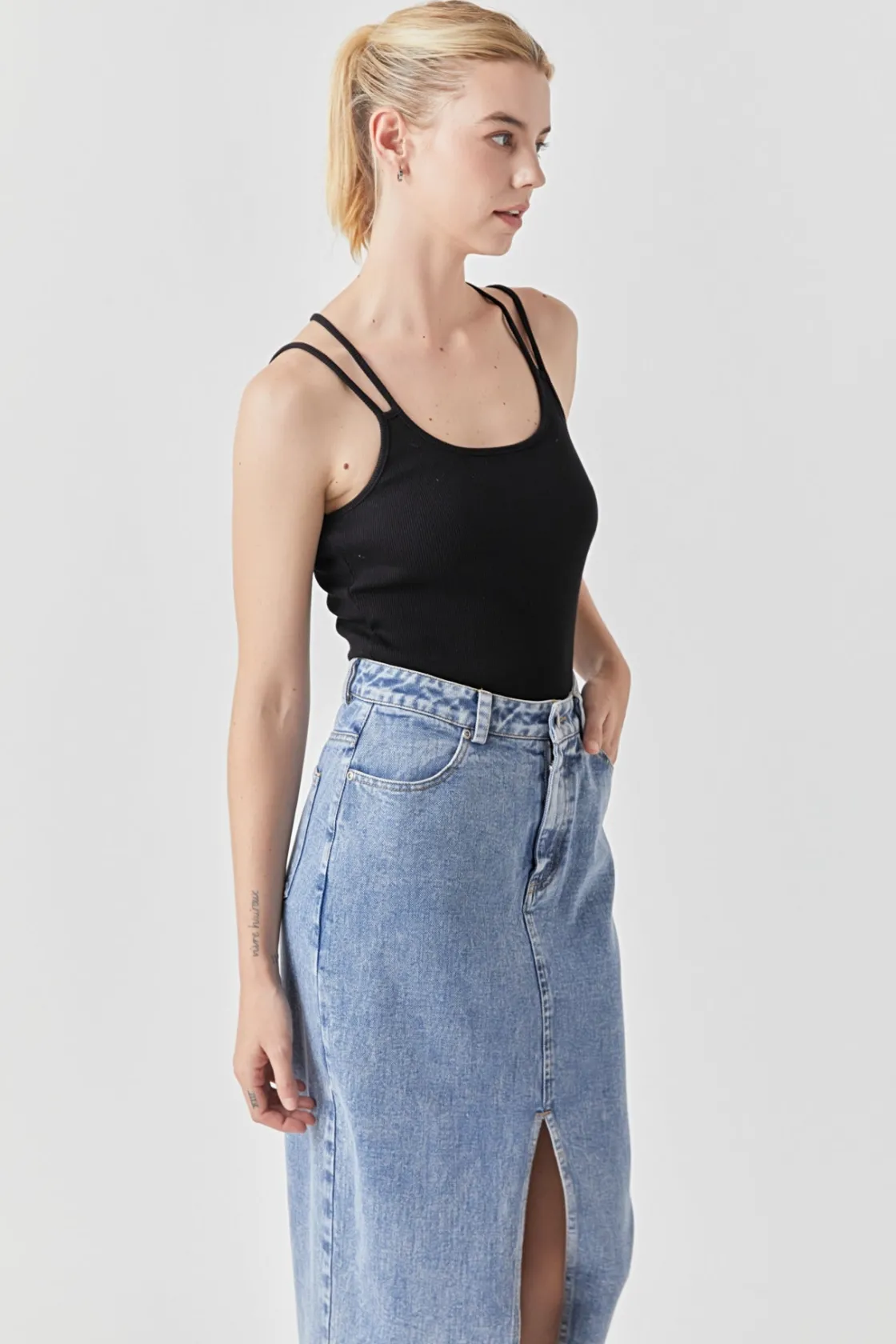 grey_lab___straps_knit_bo_2.webp GREY LAB Sweaters & Knits | Tops*- 2 Straps Knit Bodysuit