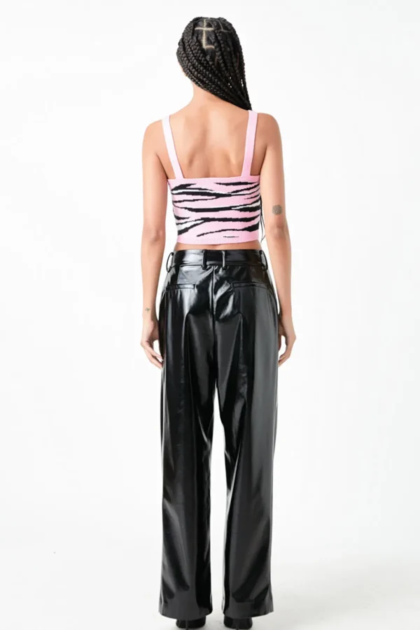 GREY LAB Sweaters & Knits | Tops*- Animal Print Knit Top PINKMULTI