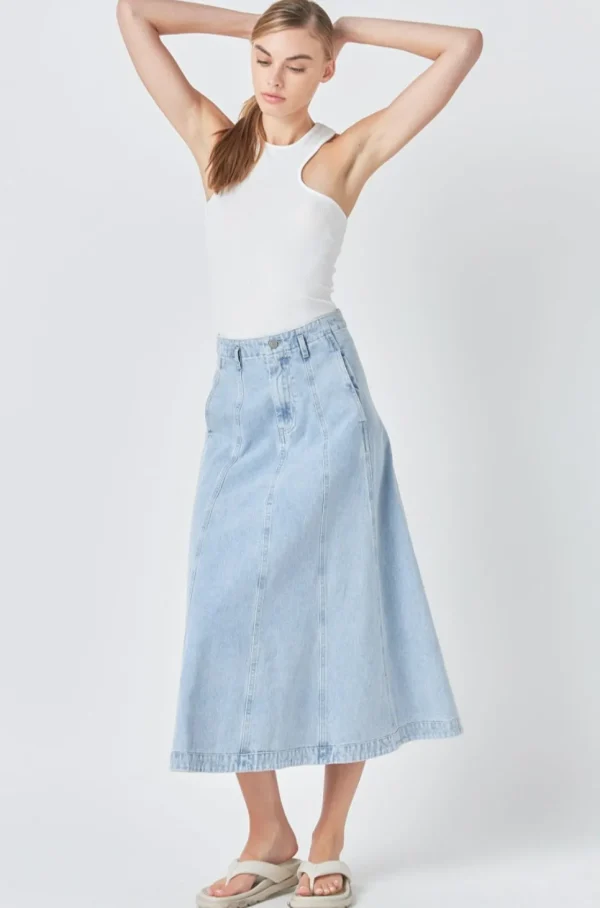 GREY LAB Tops*- Asymmetrical Ribbed Top