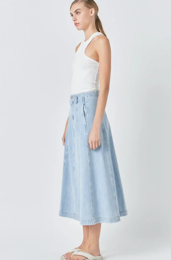 GREY LAB Tops*- Asymmetrical Ribbed Top