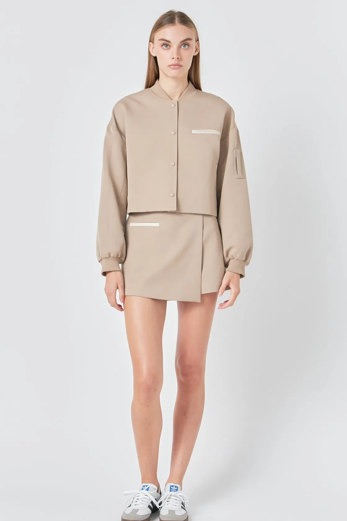 grey_lab__asymmetrical_wr_0.webp GREY LAB Matching Sets | Tops*- Asymmetrical Wrap Mini Skort