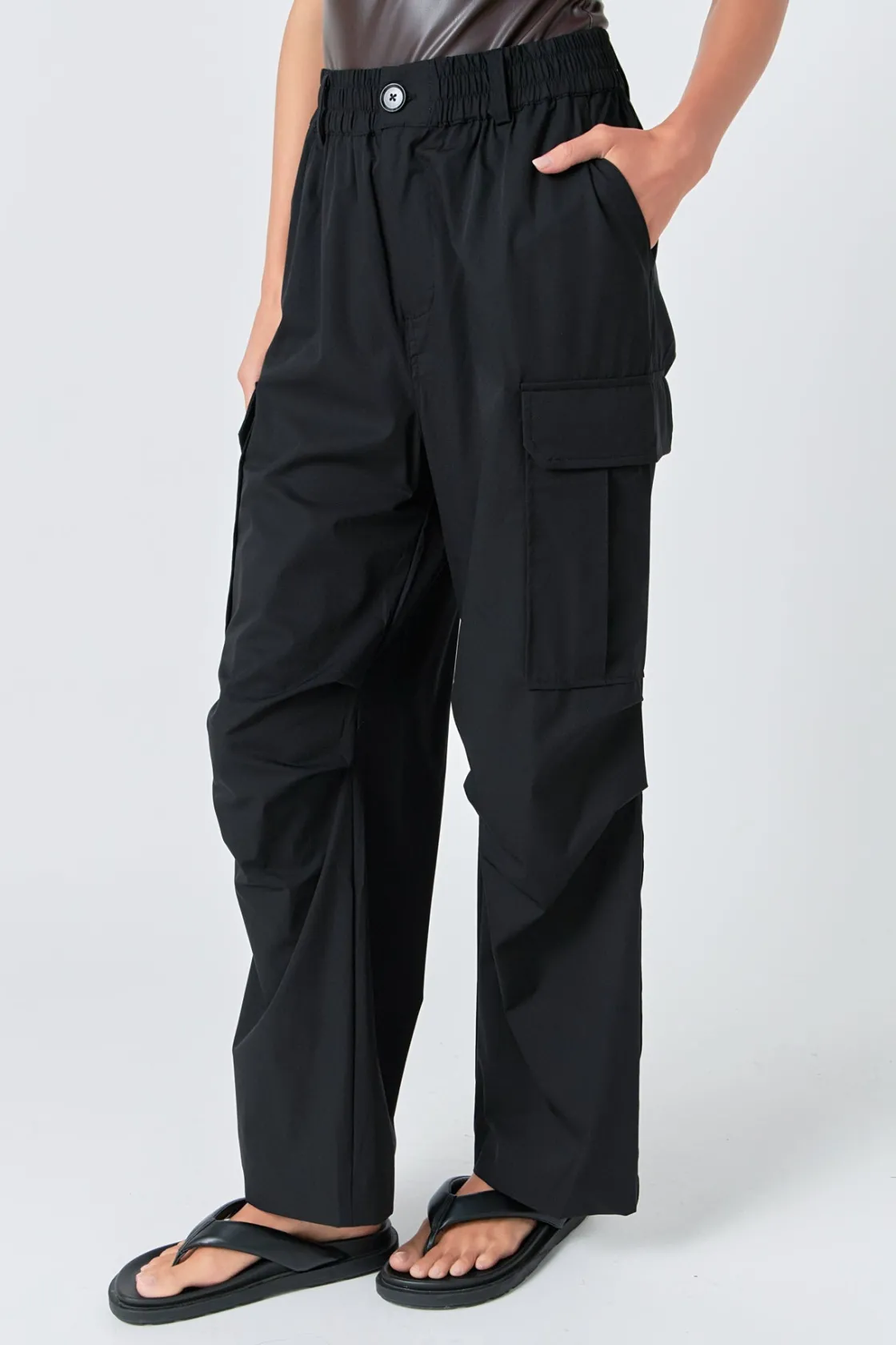 grey_lab__baggy_cargo_pan_2.webp GREY LAB Pants | Tops*- Baggy Cargo Pants BLACK