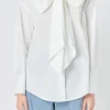 GREY LAB Shirts & Blouses | Tops*- Bow Detailed Shirt WHITE