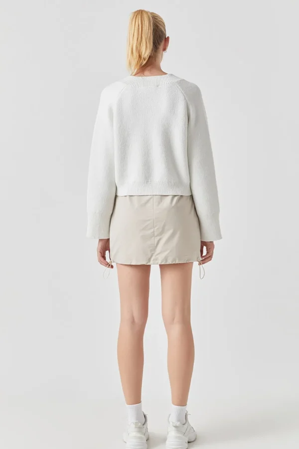 GREY LAB Skirts | Tops*- Cargo Mini Skirt BEIGE