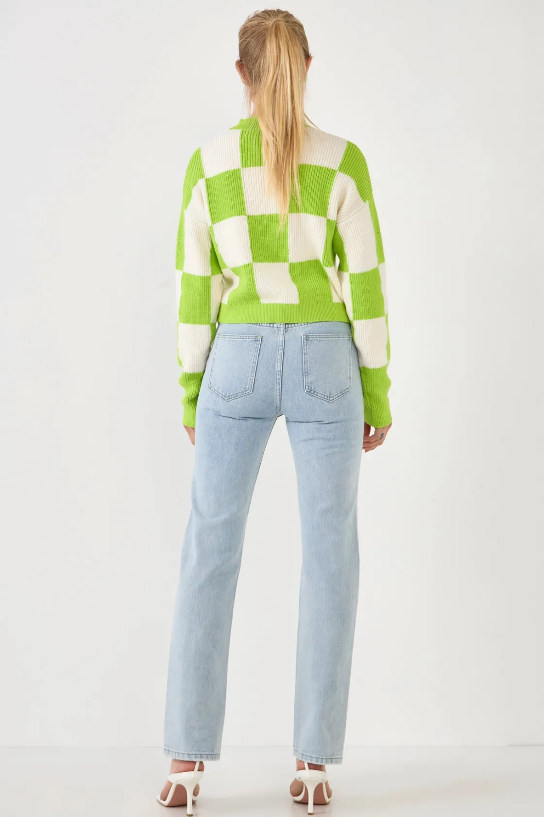 grey_lab__checkerboard_kn_3.webp GREY LAB Sweaters & Knits*- Checkerboard Knit Sweater