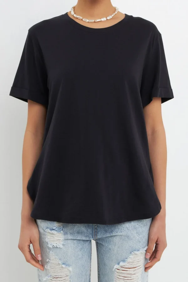 GREY LAB Tops*- Classic Boyfriend Tee