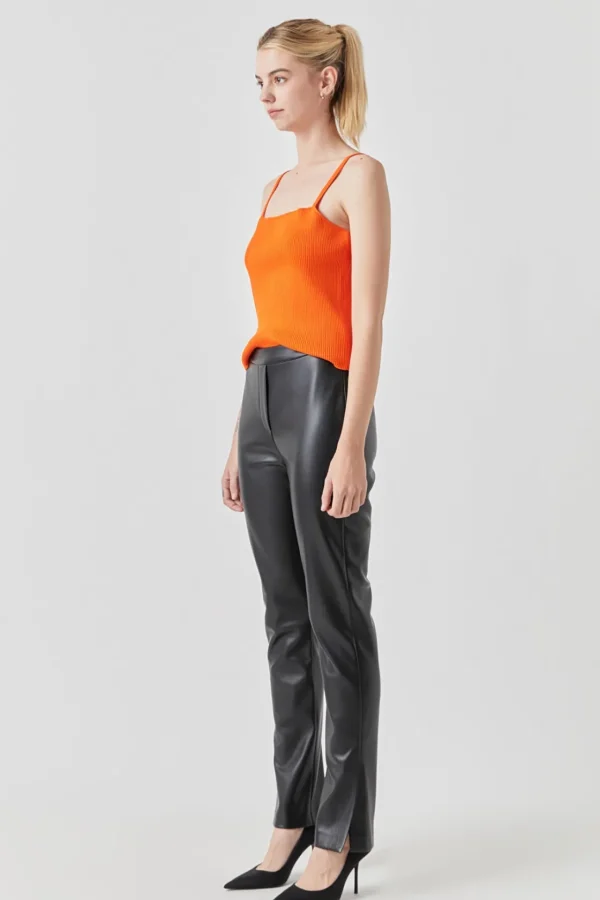 GREY LAB Sweaters & Knits | Tops*- Classic Rib Knit Everyday Tank