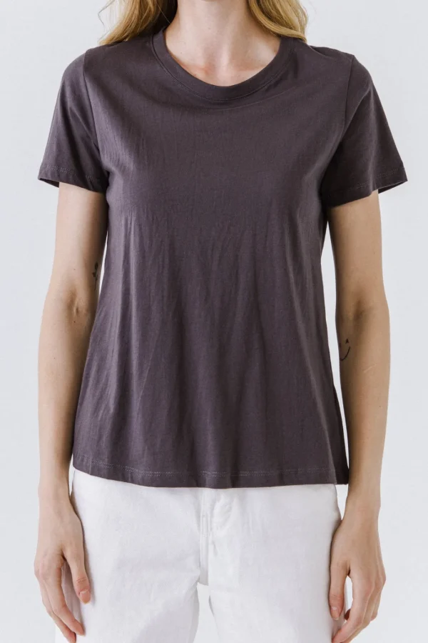 GREY LAB Tops*- Classic Round Neck Tee