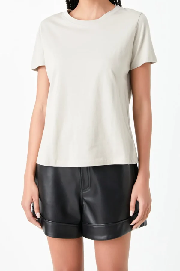 GREY LAB Tops*- Classic Round Neck Tee