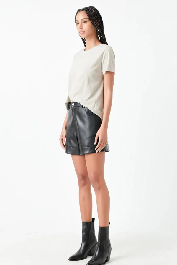 GREY LAB Tops*- Classic Round Neck Tee