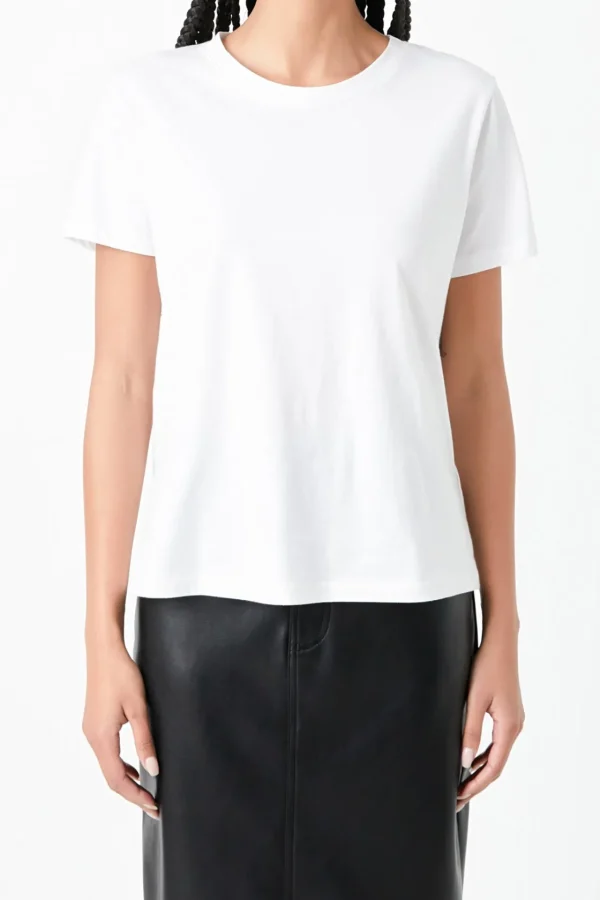 GREY LAB Tops*- Classic Round Neck Tee