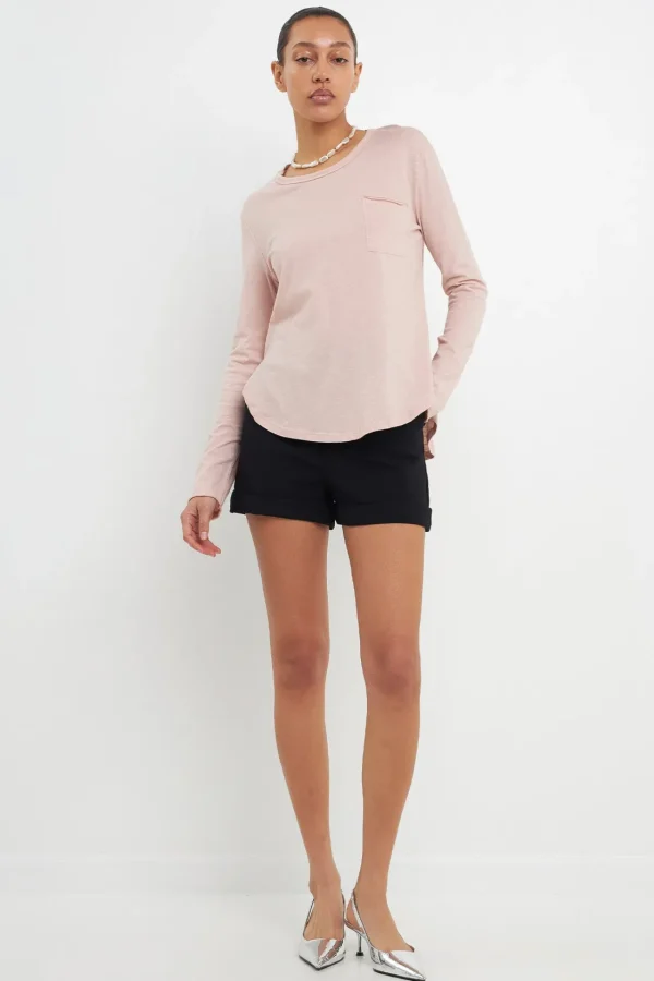 GREY LAB Loungewear | Tops*- Classic Round Neck Long Sleeves