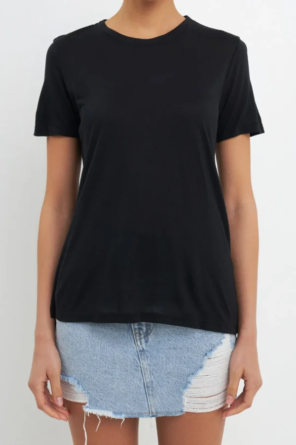 GREY LAB Tops*- Classic Round Neck Tee