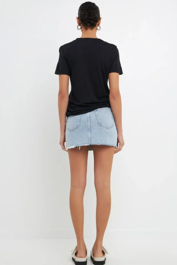 GREY LAB Tops*- Classic Round Neck Tee