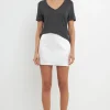 GREY LAB Tops*- Classic V Neck Tee CHARCOALGREY