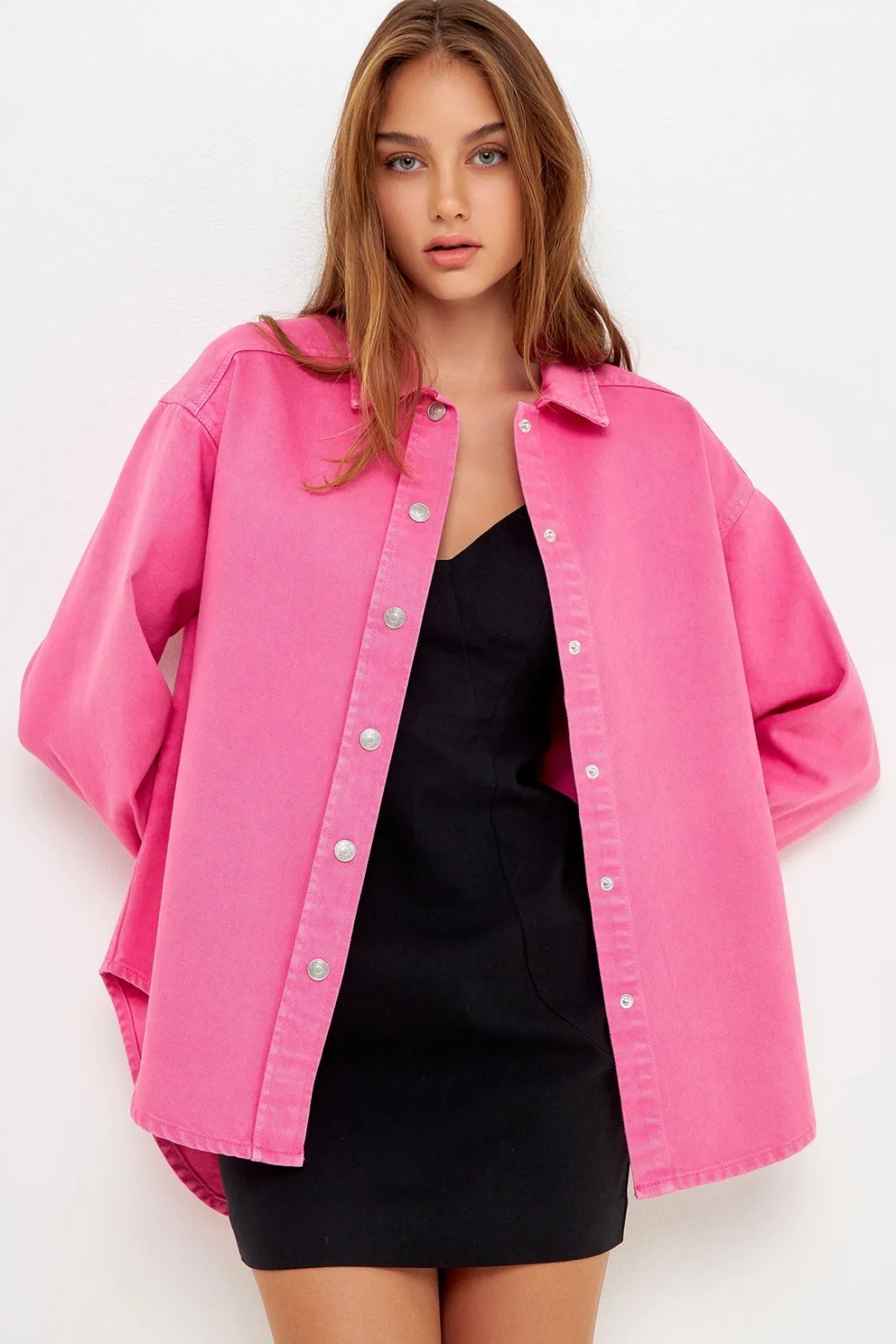 grey_lab__color_denim_ove_4.webp GREY LAB Jackets & Coats*- Color Denim Overshirts PINK