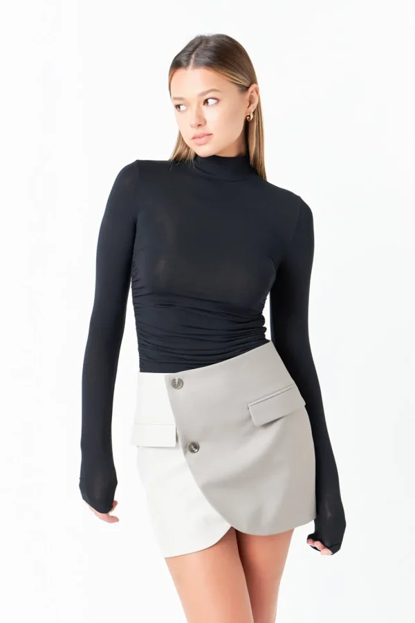 GREY LAB Matching Sets | Skirts*- Colorblock Mini Skirt GREYMULTI