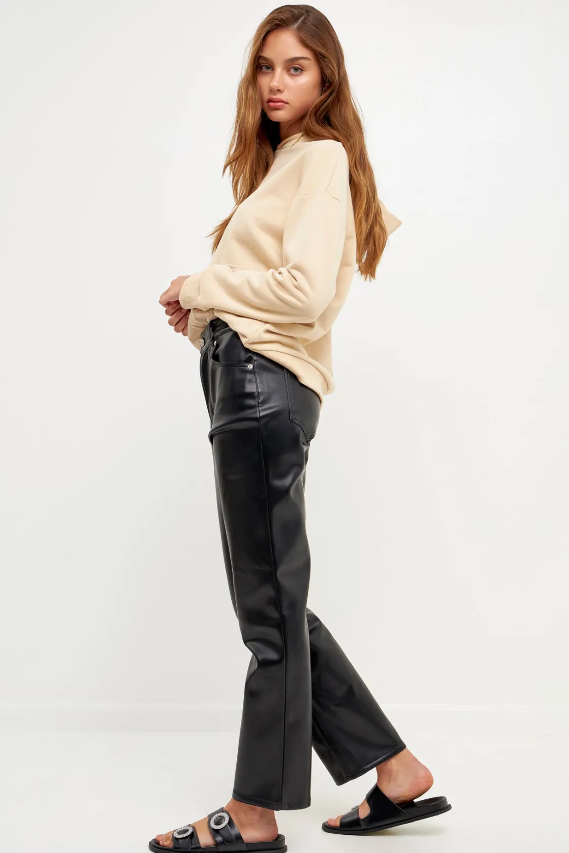 grey_lab__contrast_pocket_2.webp GREY LAB Loungewear | Tops*- Contrast Pocketed Hoodie BEIGE