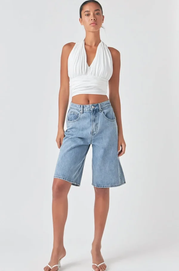 GREY LAB Sweaters & Knits | Tops*- Convertible Knit Strap Top WHITE