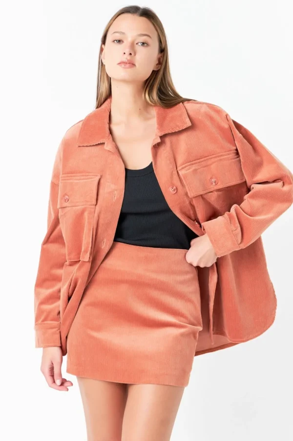 GREY LAB Matching Sets | Jackets & Coats*- Corduroy Oversized Jacket