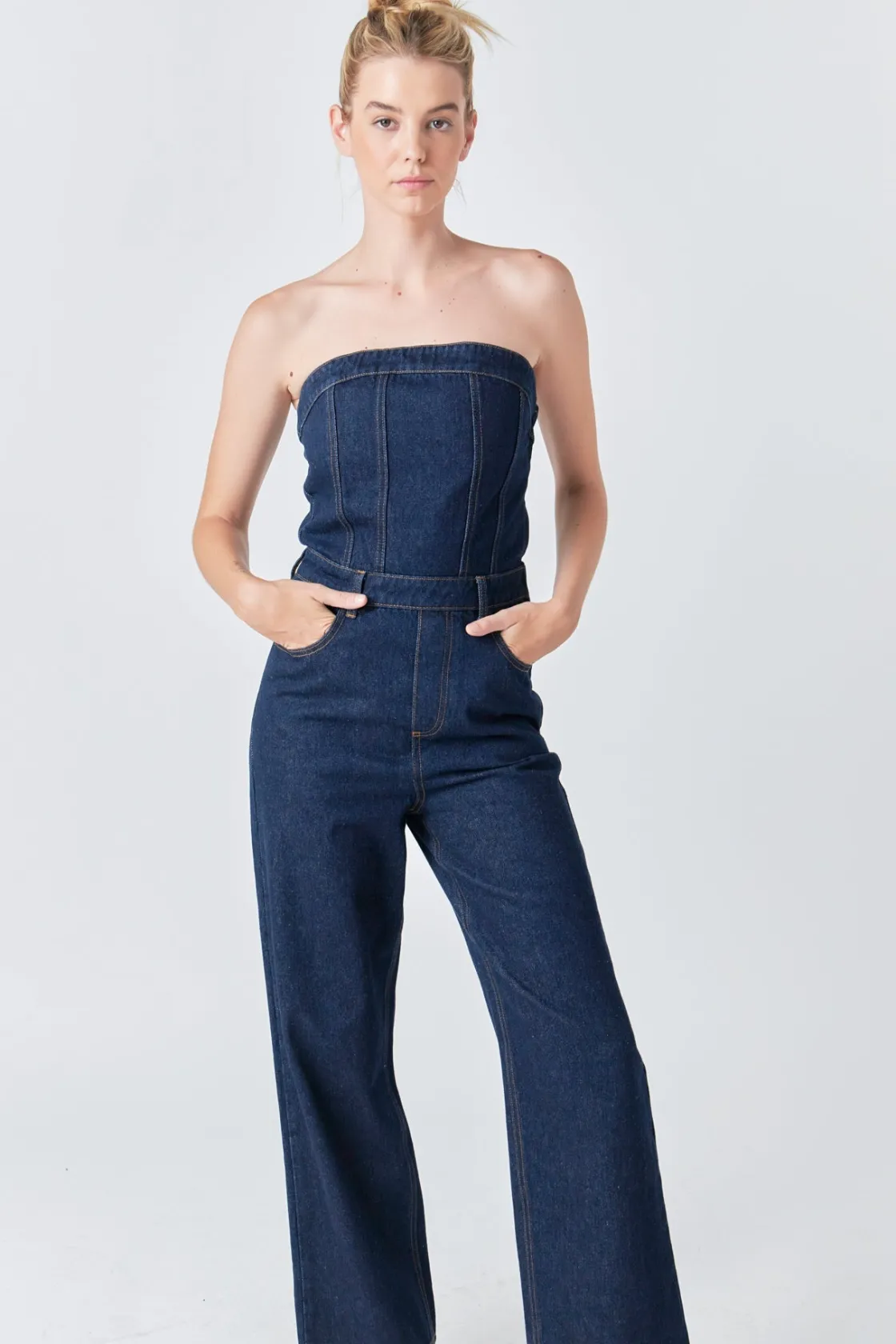 grey_lab__corset_denim_ju_3.webp GREY LAB Denim | Tops*- Corset Denim Jumpsuit