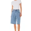 GREY LAB Tops*- Cropped Bustier Short Sleeve T Shirt