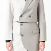 GREY LAB Matching Sets | Blazers*- Cropped Colorblock Blazer GREYMULTI